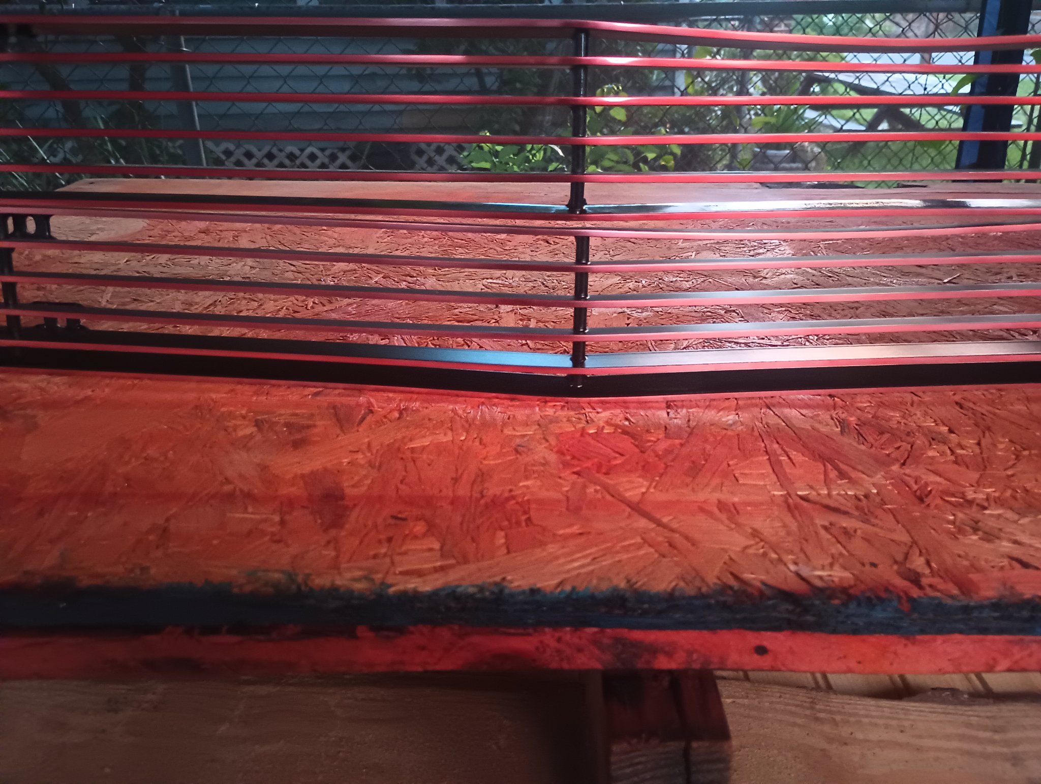 ChromeKarats gold plating work — Copper Plated Bed Frame